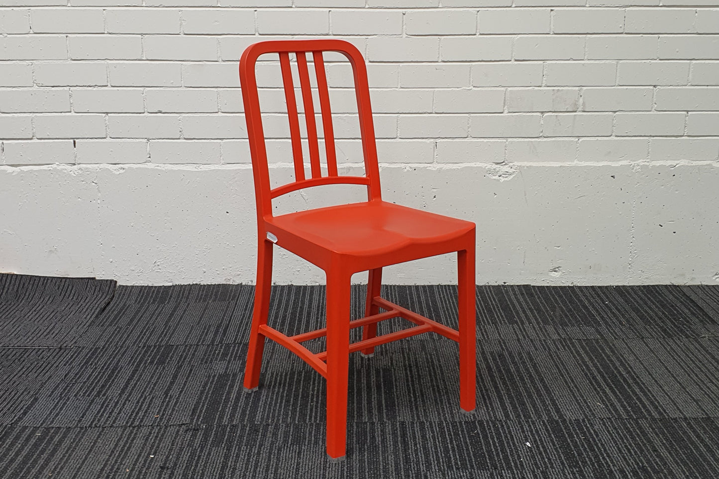 Emeco 111 Navy Chair Orange