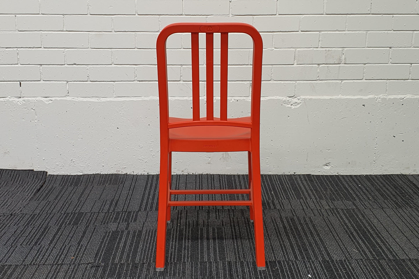 Emeco 111 Navy Chair Orange