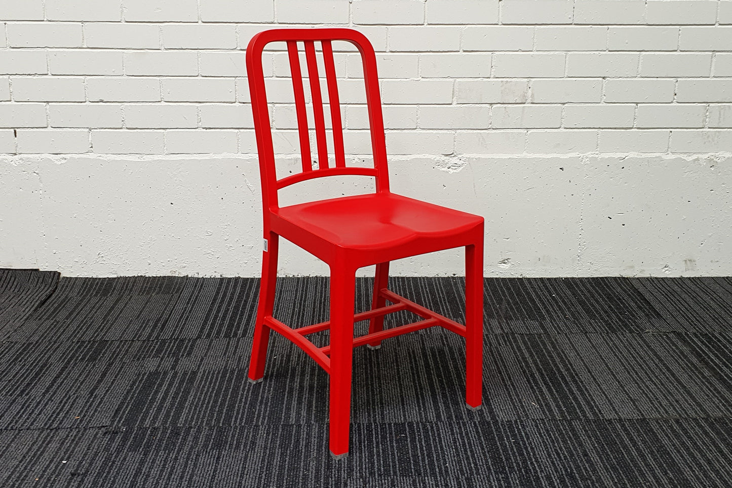 Emeco 111 Navy Chair Red